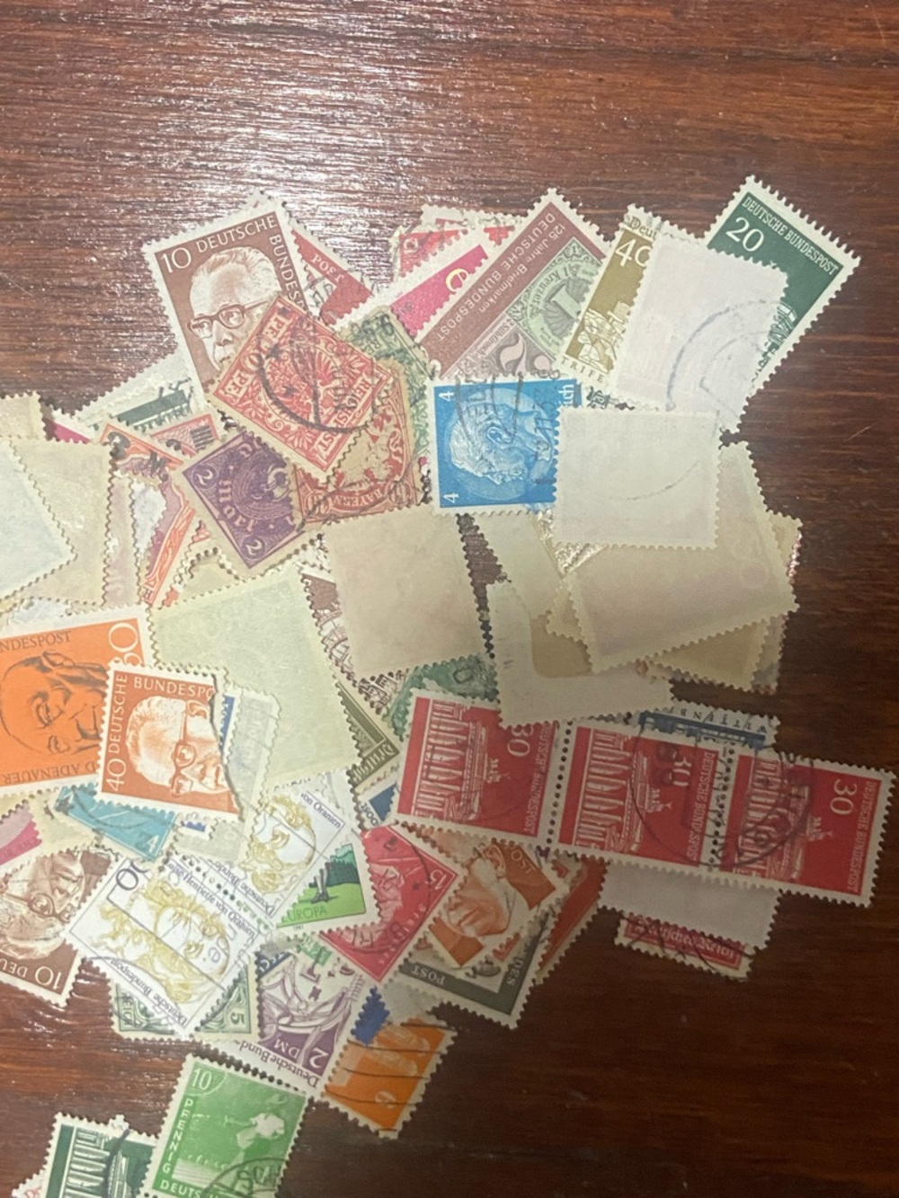 Vintage Mixed Stamp collection- Multicolor